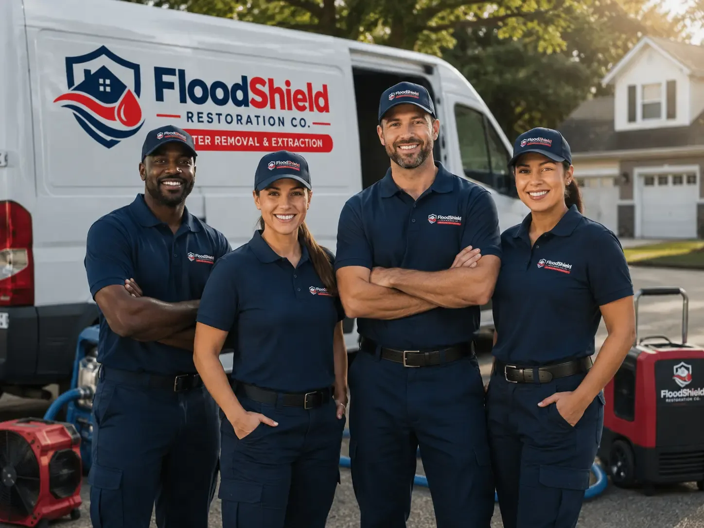 Flood Damage Restoration company in San Perlita, TX